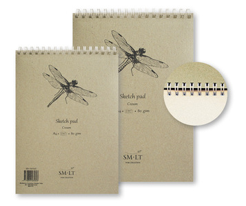 SMLT Альбом Sketch pad cream А5 70л 80 г/см 5EB-70TS/C
