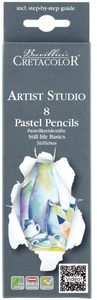 Набор пастельных карандашей "Artist Studio Line" 8 цветов для рисования натюрмортов